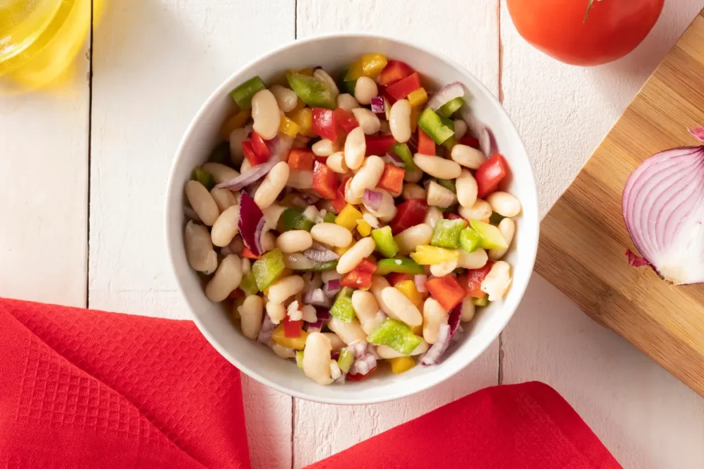 dense bean salad recipe