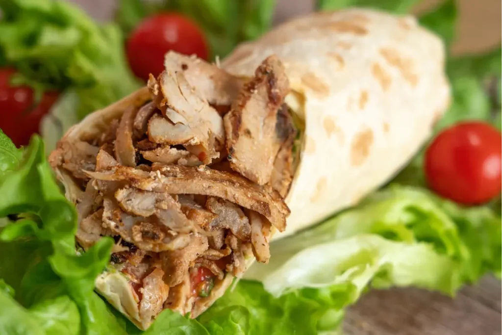  chicken caesar wrap