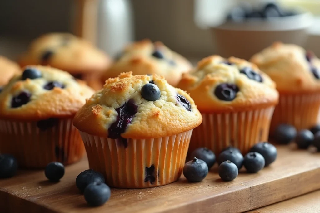 blueberry muffin tops