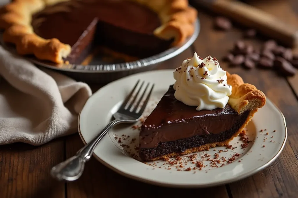 angus barn chocolate chess pie