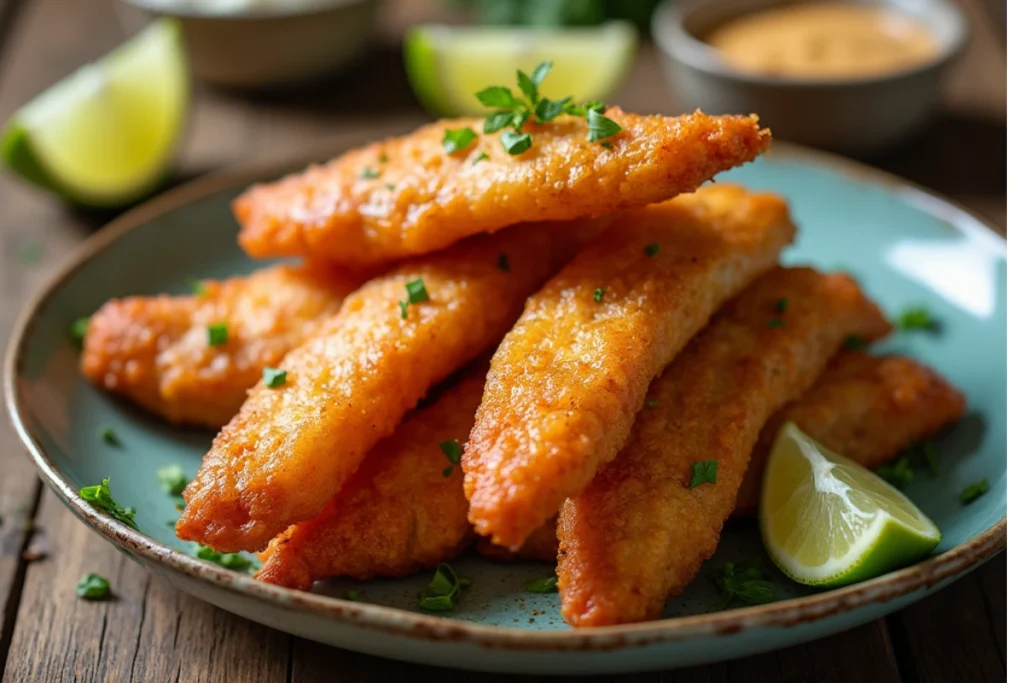 Crispy fried fish