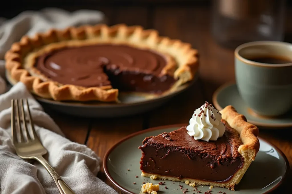 angus barn chocolate chess pie