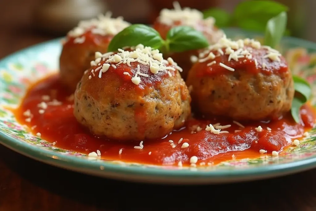 ricotta stuffed meatballs