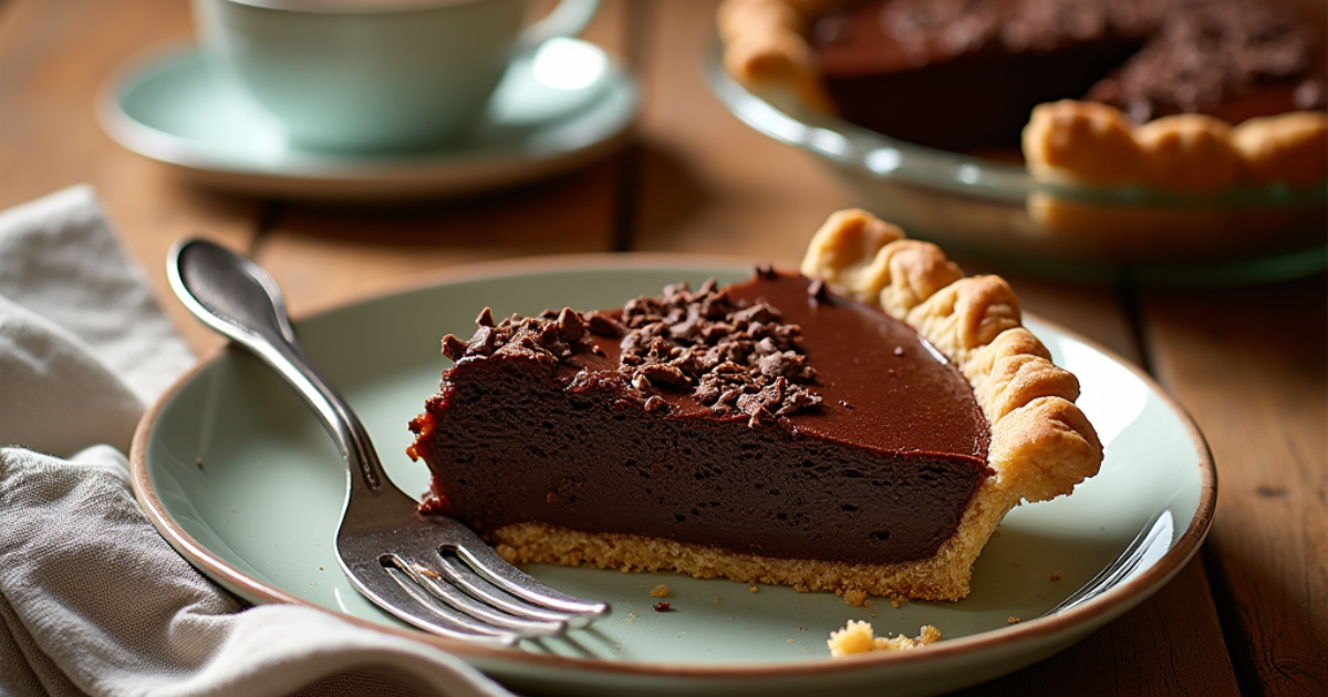 Chocolate Chess Pie