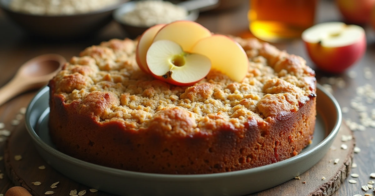 apple oatmeal cake